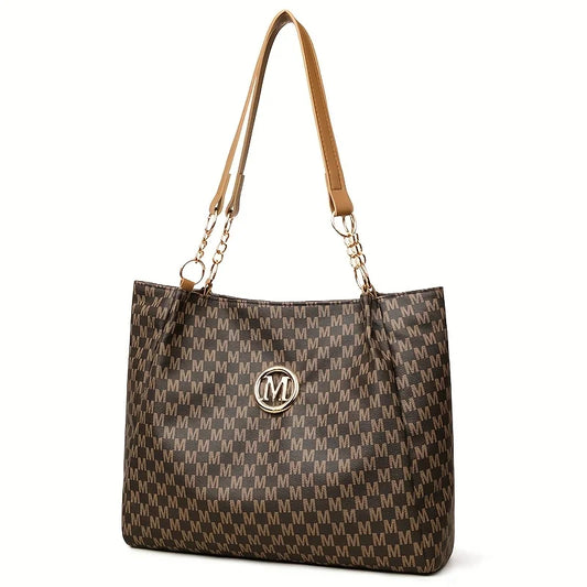Classic Old-Money Tote Handbag