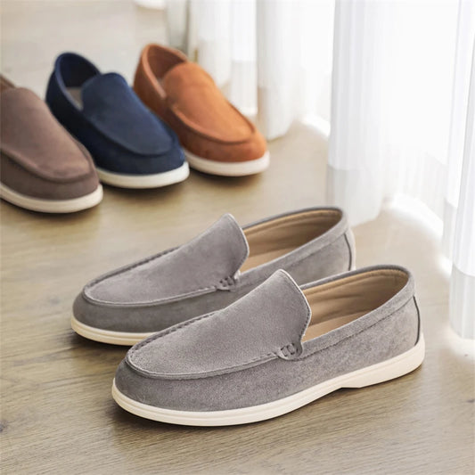 LuxeStep – Soft & Stylish Men’s Slip-On Shoes